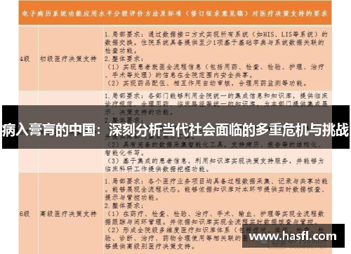 病入膏肓的中国：深刻分析当代社会面临的多重危机与挑战